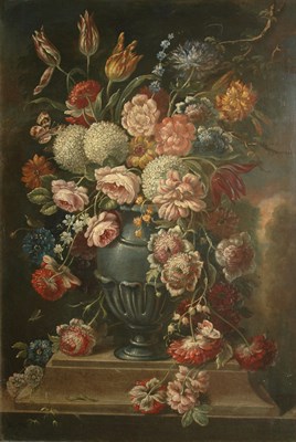 Lot 1072 - Flemish School 20th Century Still Life with...