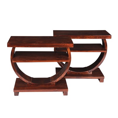 Lot 153 - Pair of Art Deco Occasional Tables France,...