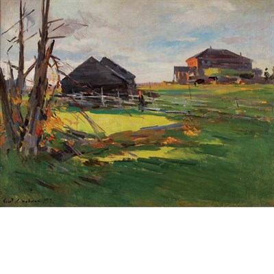 Lot 33 - Konstantin Alexeyevich Korovin Russian,...