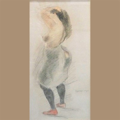 Lot 83 - Raphael Soyer American, 1899-1987 Red Slippers,...