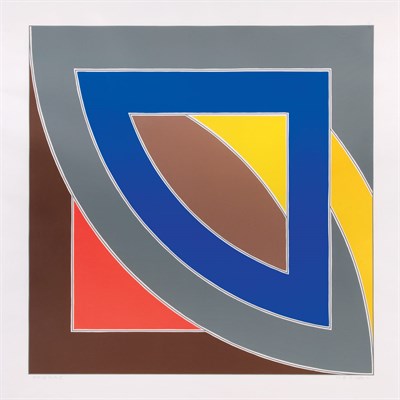 Lot 519 - Frank Stella (b. 1936) RIVER OF PONDS I (AXSOM...