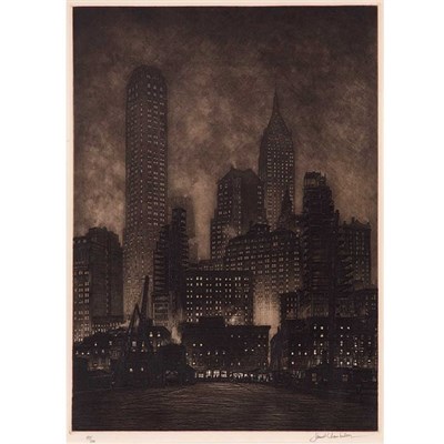 Lot 397 - Samuel Chamberlain (1895-1975) MANHATTAN...