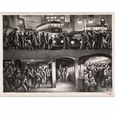 Lot 509 - Benton Murdoch Spruance (1904-1967) THE PEOPLE...