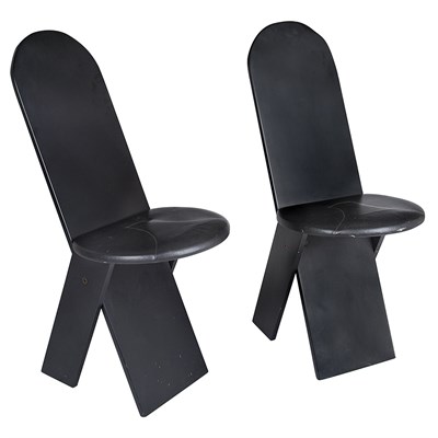 Lot 163 - Marco Zanuso Italian, 1916-2001 Pair of Poggi...