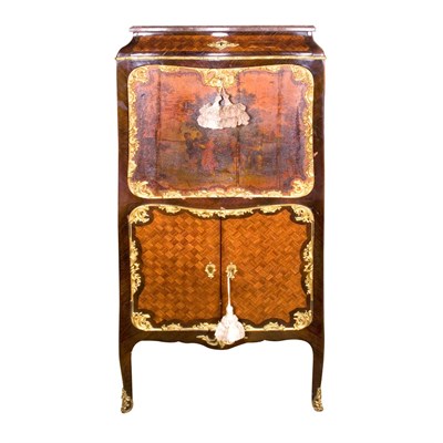 Lot 1424 - Louis XVI Style Gilt-Metal Mounted Painted and...