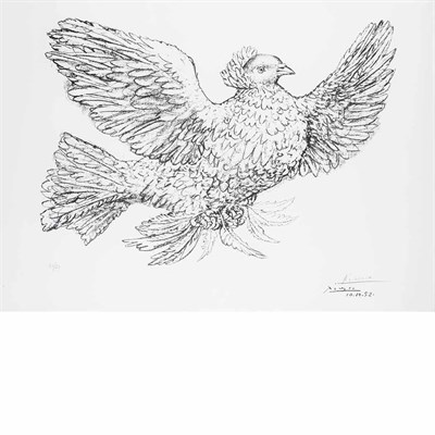 Lot 492 - After Pablo Picasso [DOVE OF PEACE] Offset...