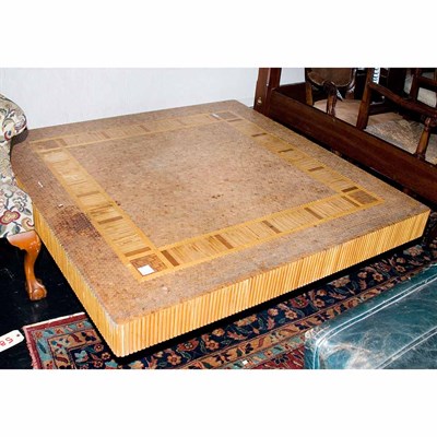 Lot 143 - Multi-Wood Low Table Height 15 inches, 54...