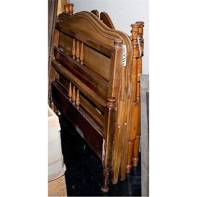 Lot 148 - Four Pairs of Twin-Size Bedsteads; Together...