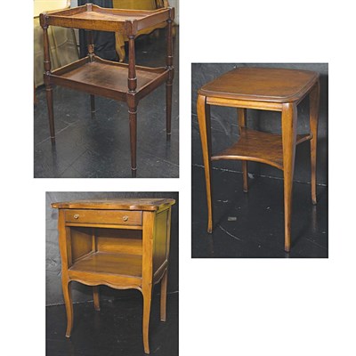 Lot 156 - Group of Five Side Tables Height of largest 30...