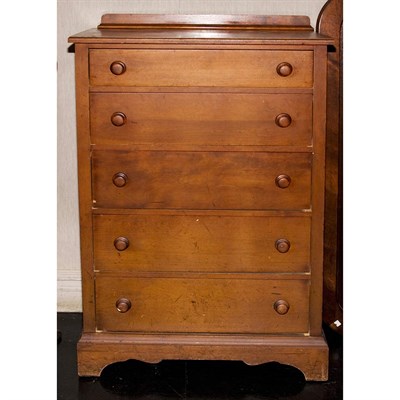 Lot 169 - American Mahogany Chest of Drawers Height 47...