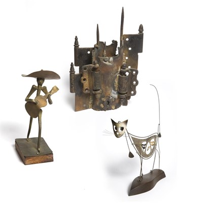 Lot 170 - Group of Six Metal Sculptures