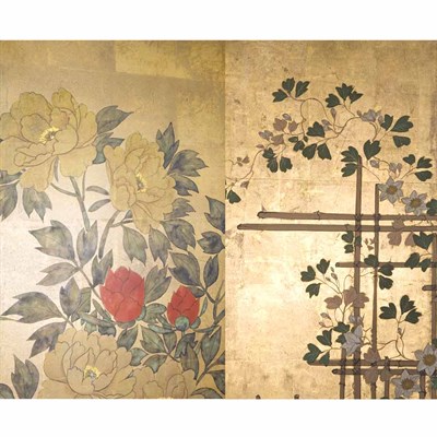Lot 171 - Two Asian Paper Screens