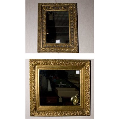 Lot 172 - Two Gilt-Wood Mirrors Height of largest 28...