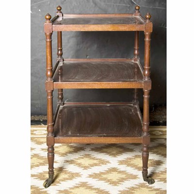 Lot 190 - Four Regency Style Mahogany Side Tables Height...