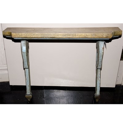 Lot 192 - Two Polychrome Painted Wall Brackets Height of...