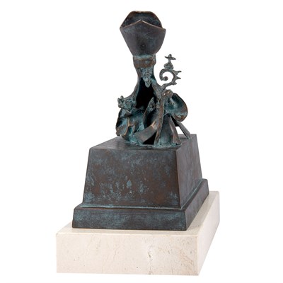 Lot 407 - Salvador Dali SAINT NARCISSUS Bronze with...