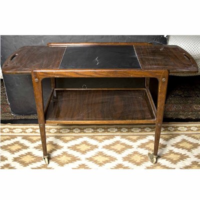 Lot 197 - Two Mahogany Cocktails Carts