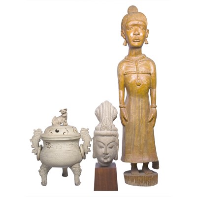 Lot 208 - Group of Nine Figures and Busts