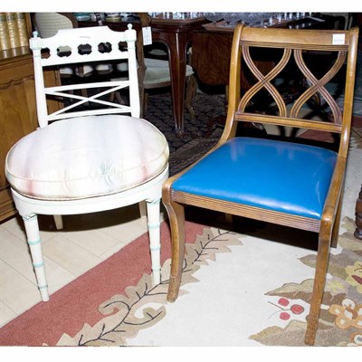 Lot 227 - Set of Four Mahogany Dining Chairs; Together...