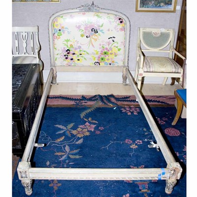 Lot 228 - Pair of Louis XV Style Painted Twin-Size...