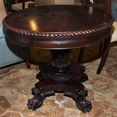 Lot 260 - Classical Style Mahogany Center Table Height...