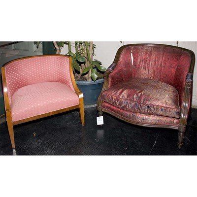 Lot 271 - Two Upholstered Bergeres