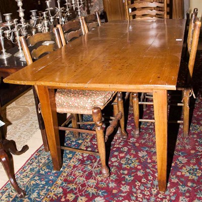 Lot 282 - Provincial Pine Farm Table Height 30 inches,...