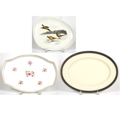 Lot 297 - Group of Ten Porcelain Platters