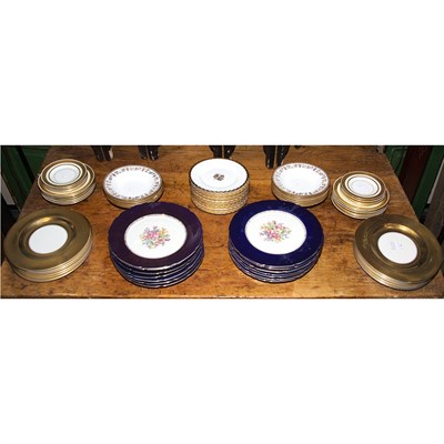 Lot 300 - Group of English and Continental Porcelain...