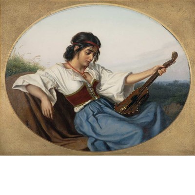 Lot 21 - Wenzel Ulrik Tornoe Danish, 1844-1907 Woman...