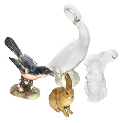 Lot 360 - Group of Porcelain Figures and Figural Groups...