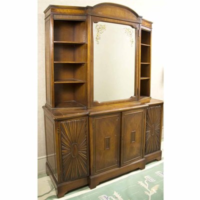 Lot 361 - Victorian Style Mahogany Cabinet Height 6 feet,...