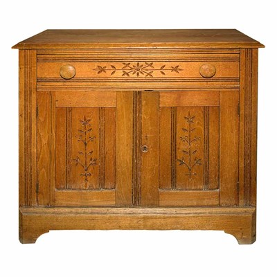 Lot 366 - Country Pine Side Cabinet Height 29 inches,...
