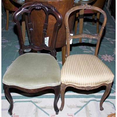 Lot 370 - Group of Six Side Chairs