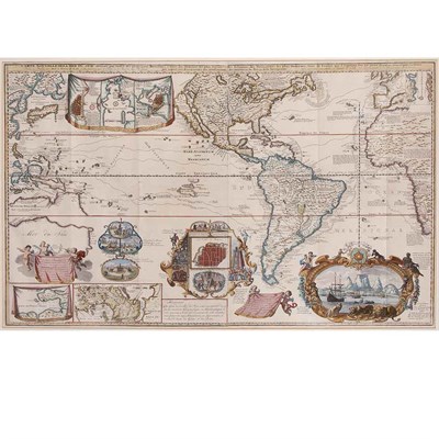 Lot 280 - [MAPS] DE LETH, ANDRIES & HENDRIK. Carte...