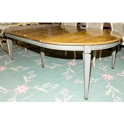 Lot 379 - Continental Mahogany and Painted Extension...