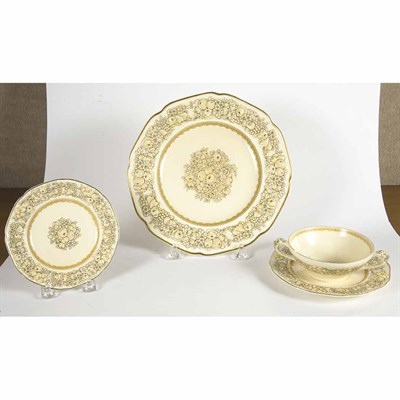 Lot 388 - English Ironstone Dinner Service Approximately...