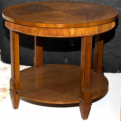 Lot 401 - Biedermeier Style Mahogany Occasional Table...
