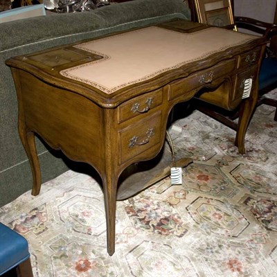 Lot 403 - Provincial Louis XV Style Walnut Writing Desk...