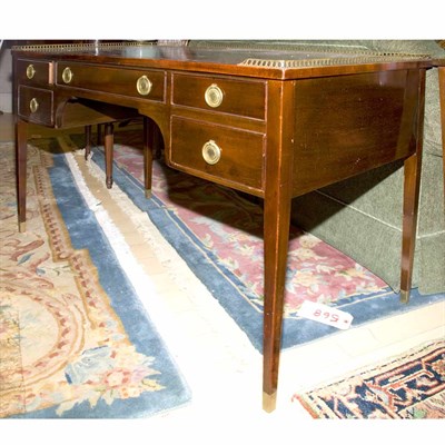 Lot 471 - Louis XVI Style Mahogany Writing Desk Height...