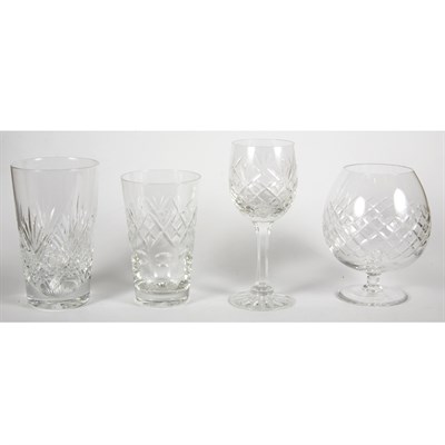 Lot 479 - Group of Glass Table Articles Including...