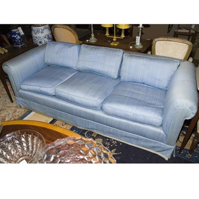 Lot 514 - Upholstered Loose Cushion Sofa Length 7 feet 2...