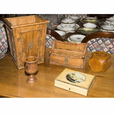 Lot 515 - Group of Wood Table Articles Approximately...
