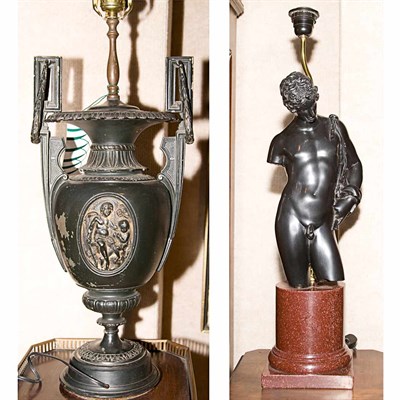Lot 534 - Two Neoclassical Style Lamps