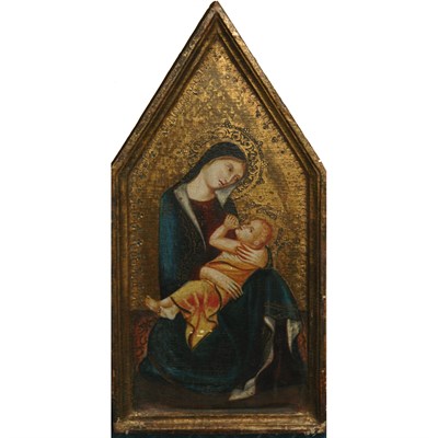 Lot 83 - Manner of the Italian 14th Century Madonna and...