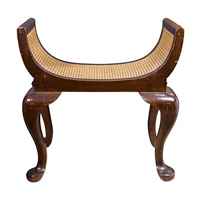 Lot 149 - Regency Style Mahogany Stained Bench Height 27...