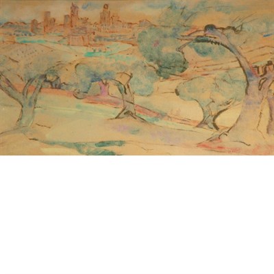 Lot 52 - Marcel Jefferys Belgian, 1872-1924 Expansive...