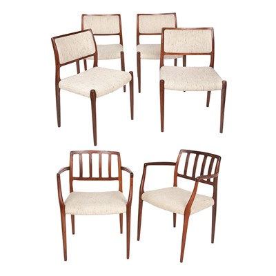 Lot 168 - Niels Otto Moller Danish, 1920-1982 Set of...