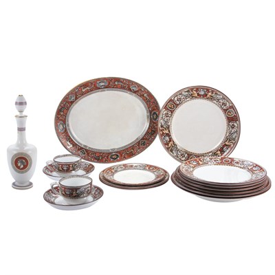 Lot 546 - Minton Stoneware Dinner Service 19th Century...