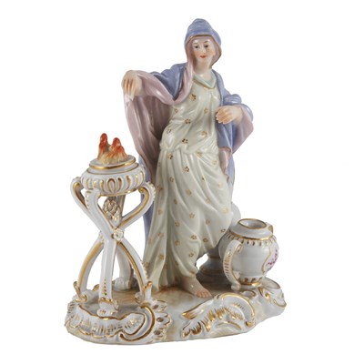 Lot 1079F - Meissen Porcelain Figure of a Classical Woman...